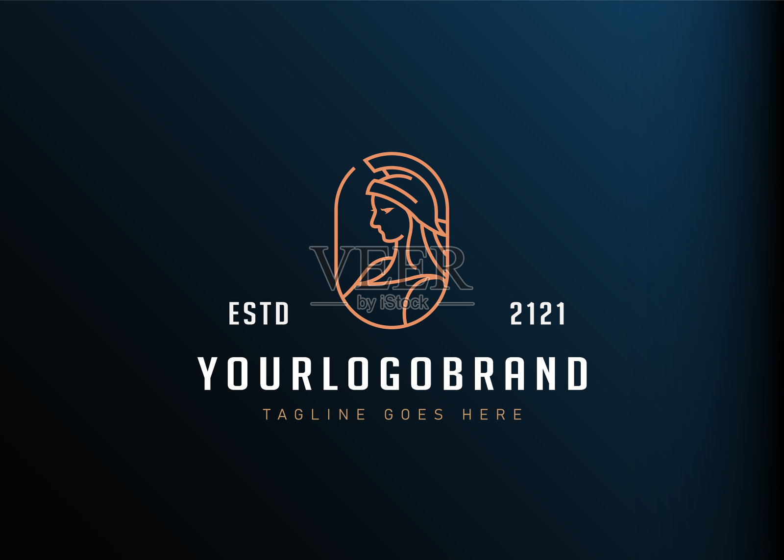 雅典娜标志设计雅典娜女神战争插画图片素材