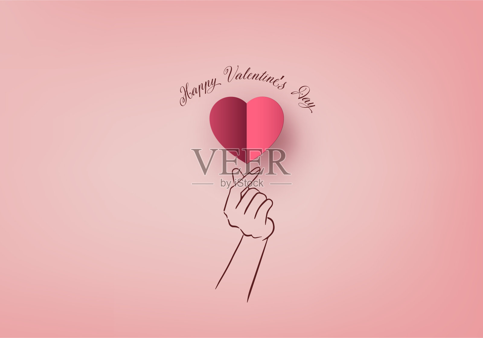 情人节快乐插画图片素材