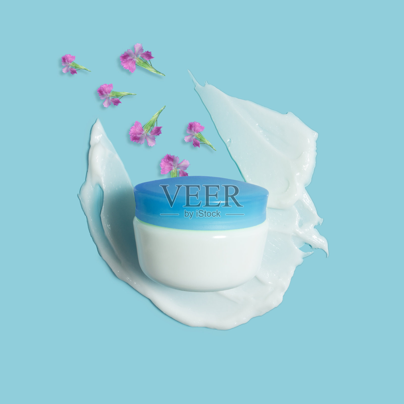 美容产品。照片摄影图片