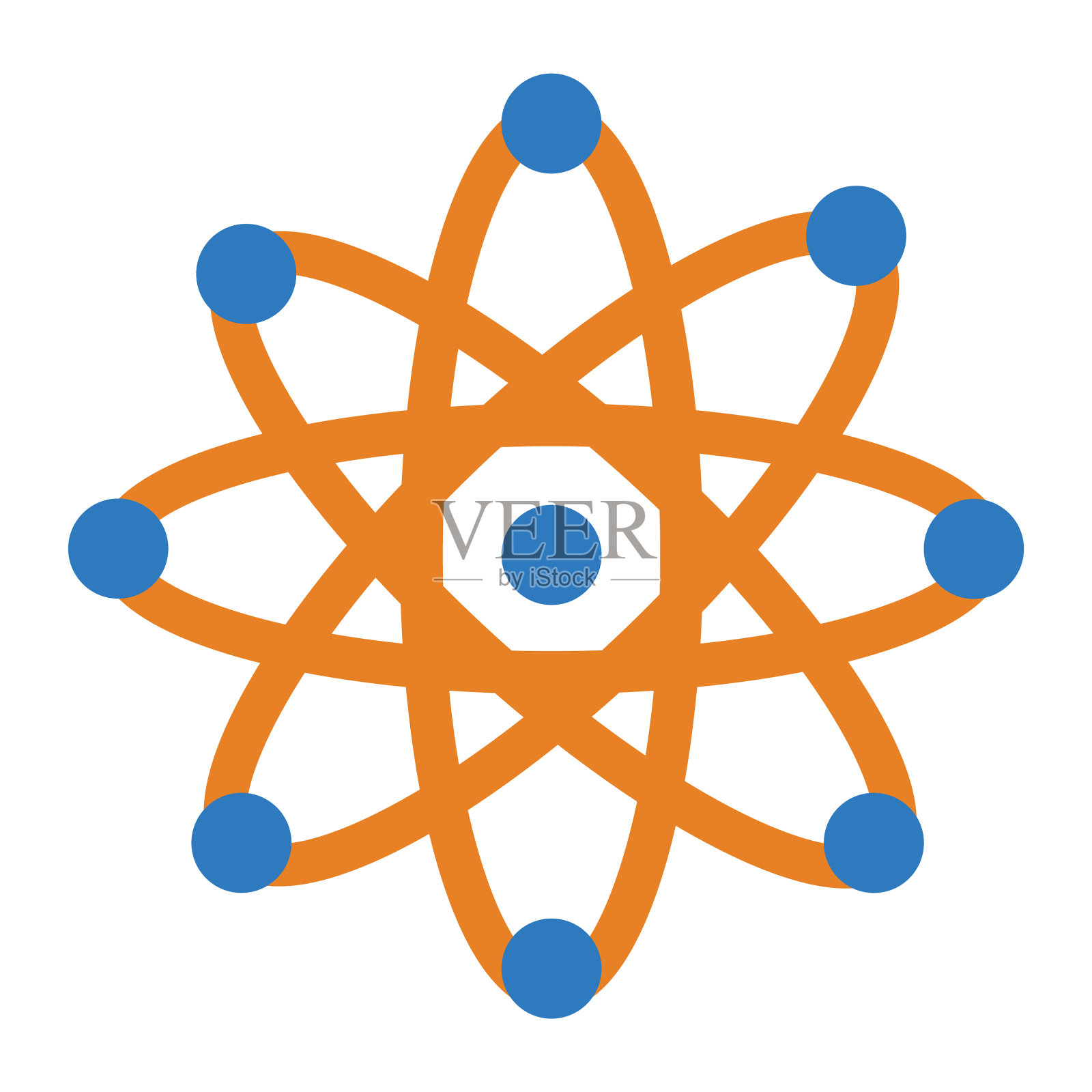 原子,科学,分子图标插画图片素材