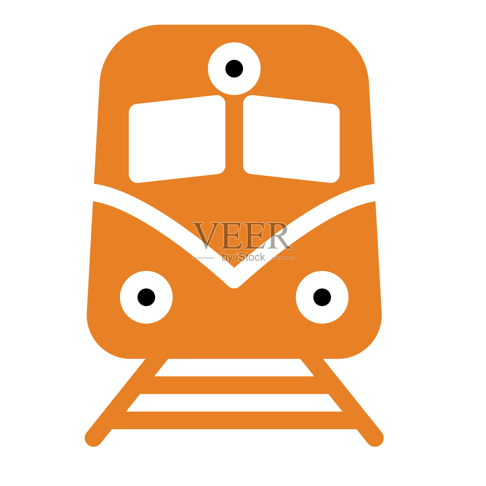 火车,有轨电车,铁路,旅行的标志插画图片素材