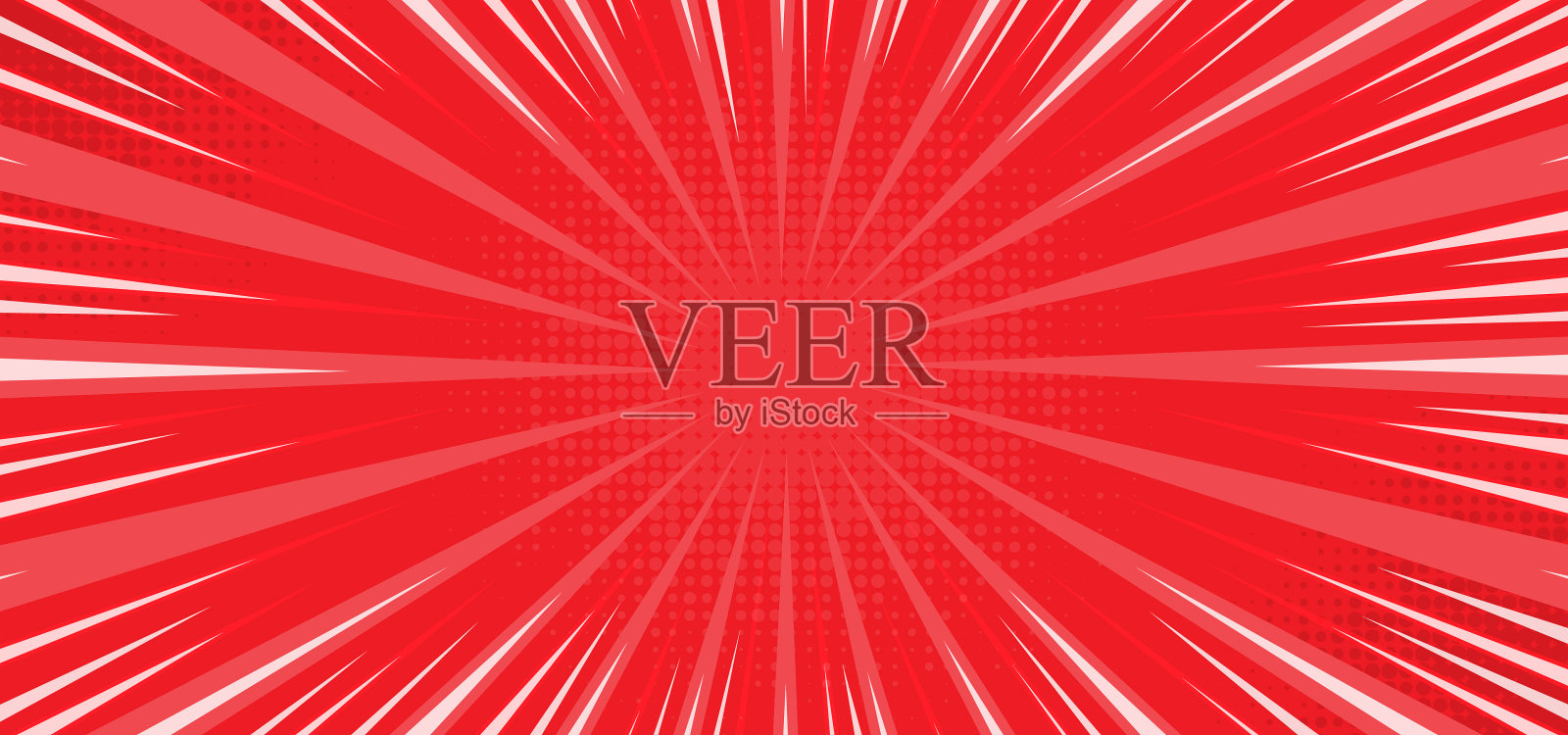 红色的阳光背景插画图片素材