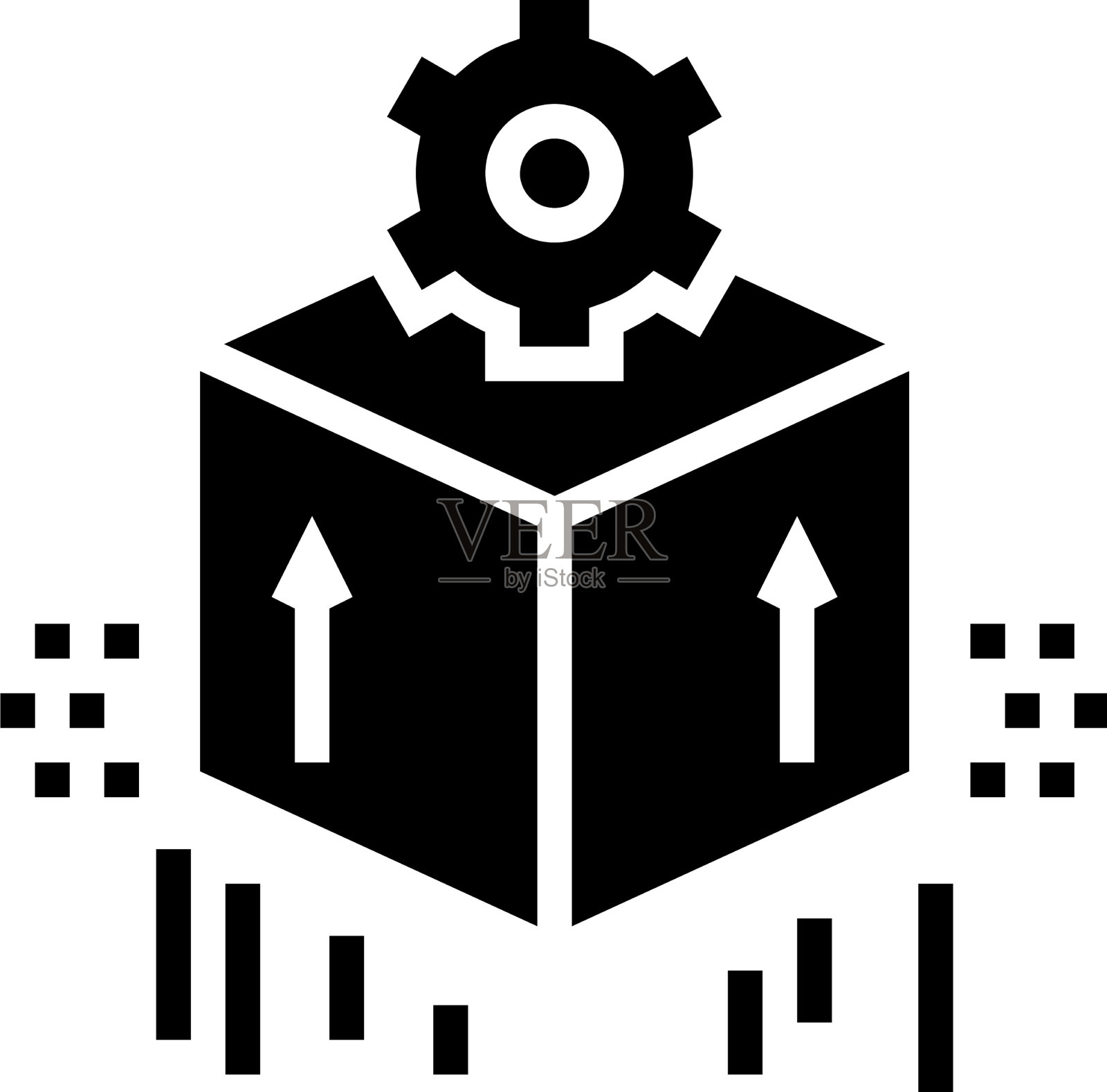 计算机软件开发象形图标图标素材