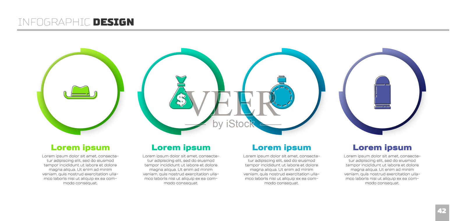 设西部牛仔帽钱袋水壶水插画图片素材