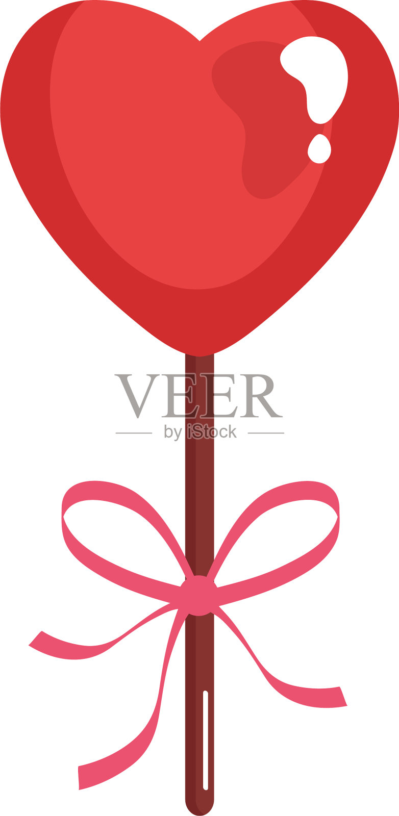 心爱浪漫在粘丝带设计元素图片