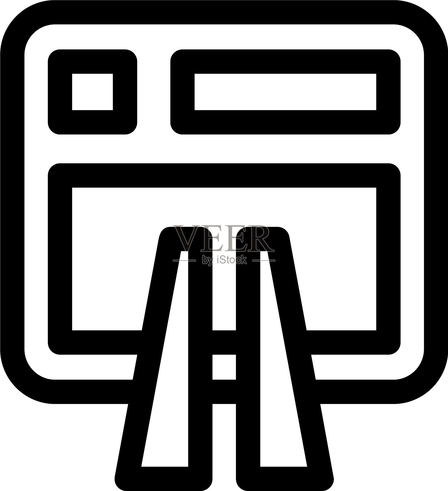 午餐图标或标志孤立标志符号图标素材