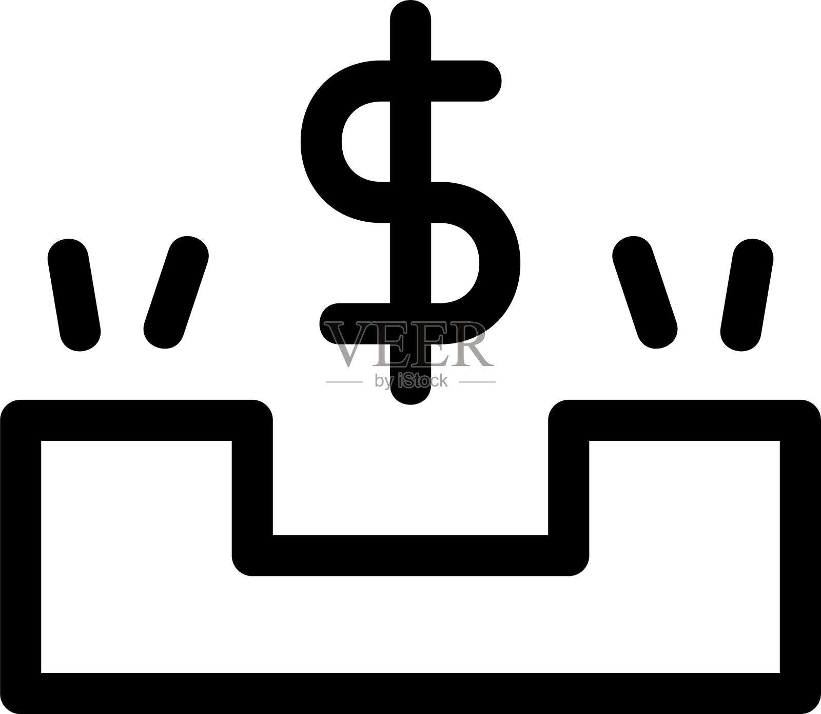 电话银行图标或标志孤立标志符号插画图片素材