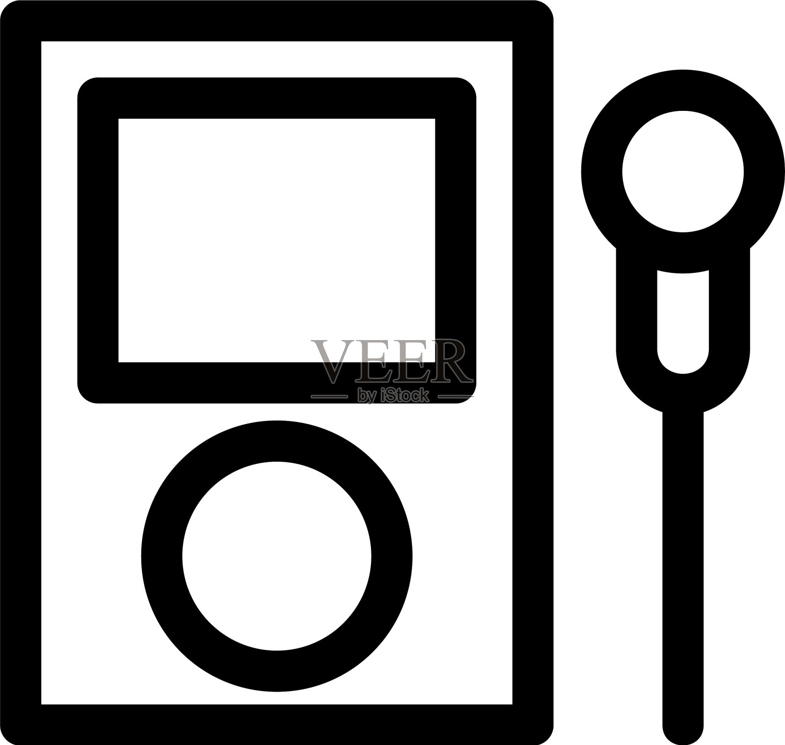 IPod图标或标志孤立标志符号图标素材