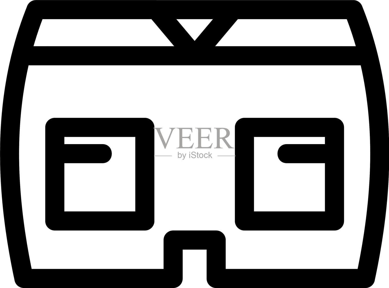 短裤图标或标志孤立标志符号插画图片素材