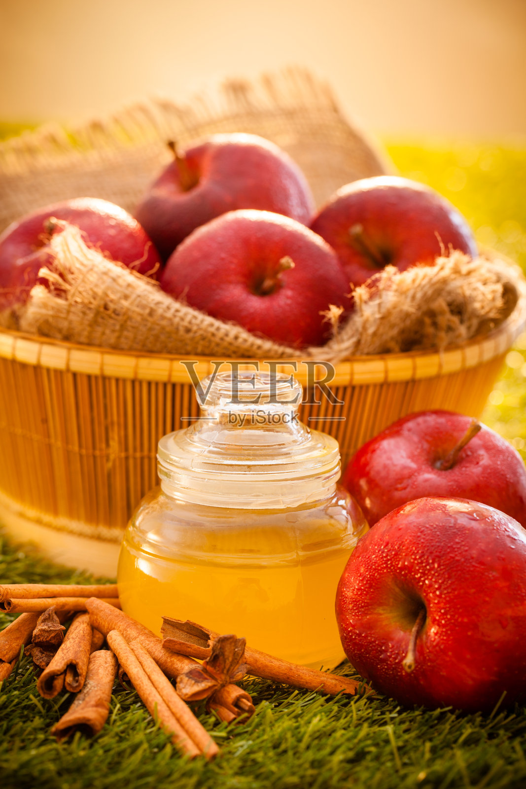 苹果醋照片摄影图片