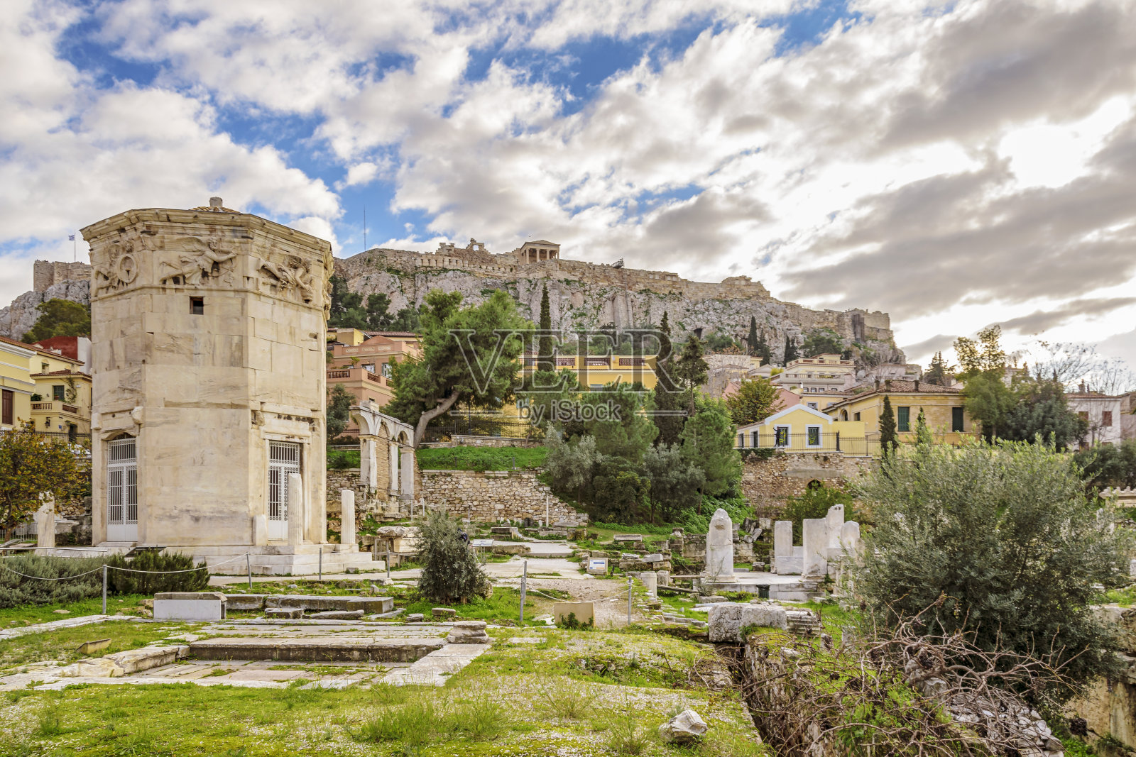 罗马广场,希腊雅典照片摄影图片