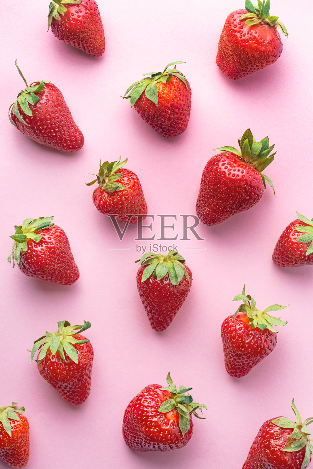 新鲜草莓背景图案照片摄影图片