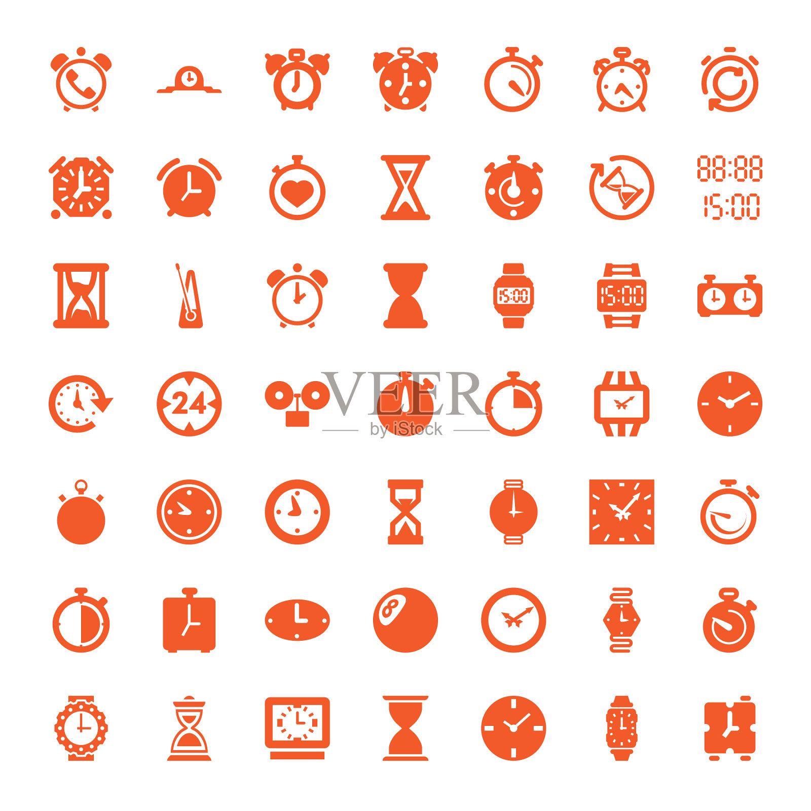 49 小时图标素材