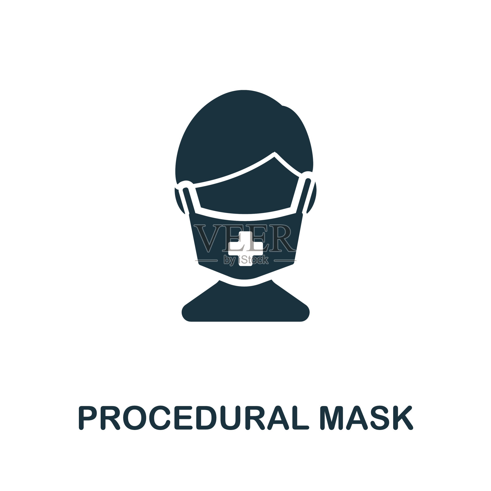 程序面具图标简单从个人插画图片素材