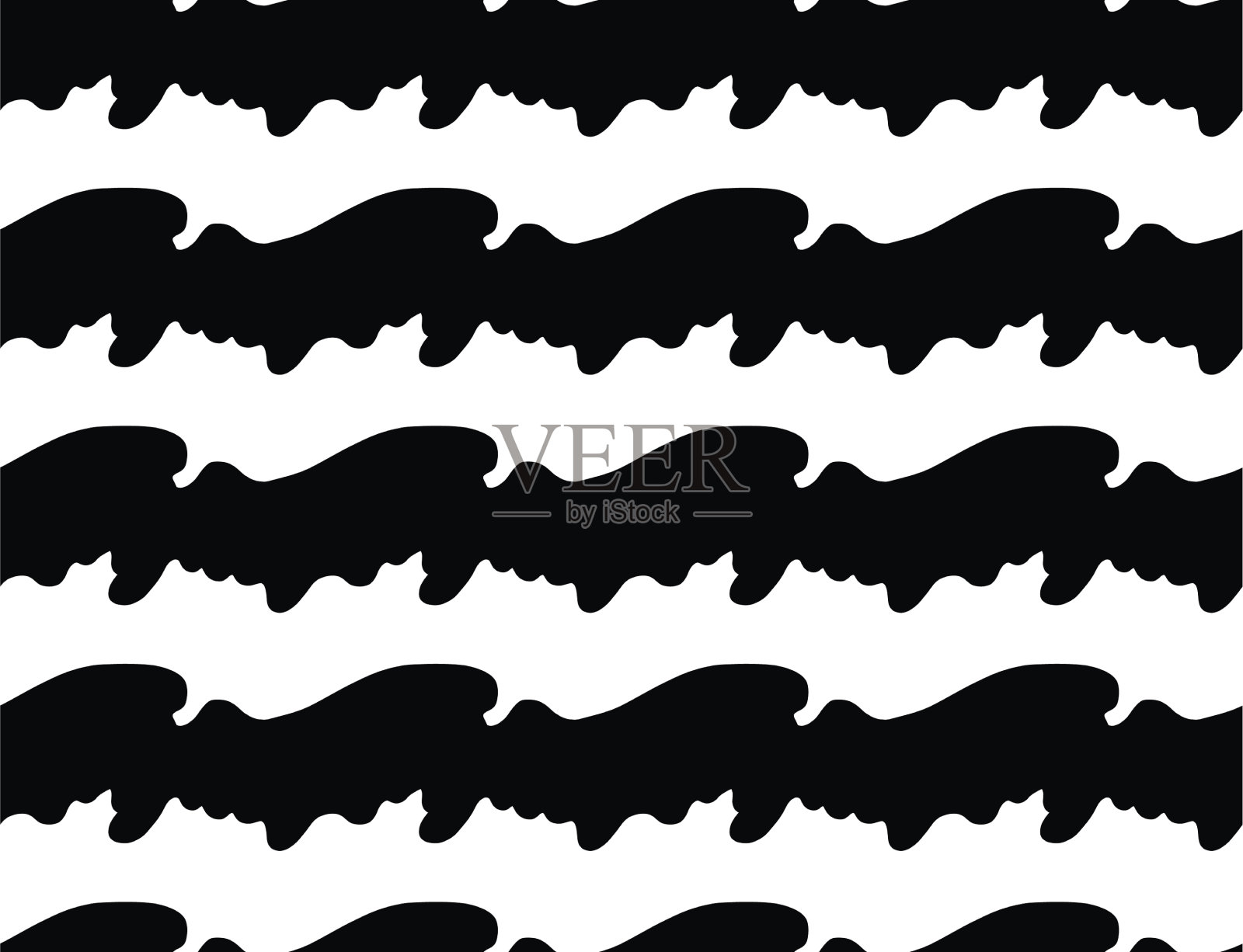 纹理背景无缝图案手绘插画图片素材