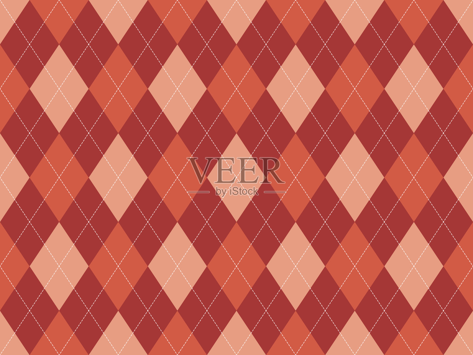 菱形花纹无缝织物纹理背景插画图片素材