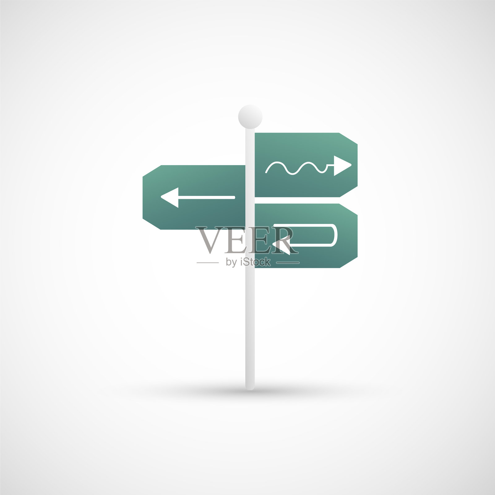 路图标插画图片素材