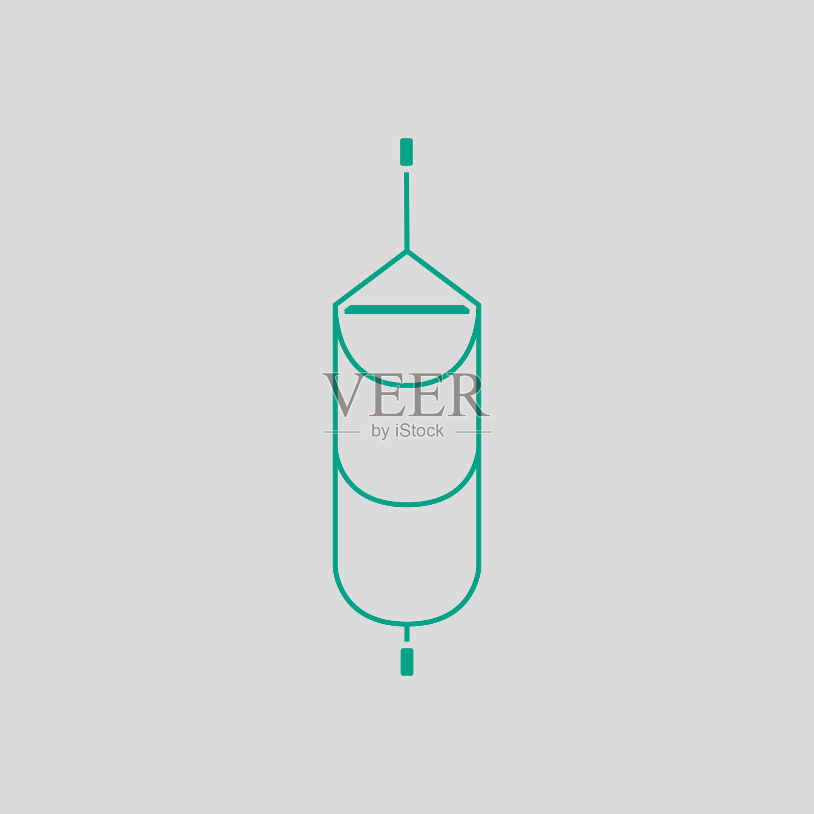 登山者的阶梯图标插画图片素材