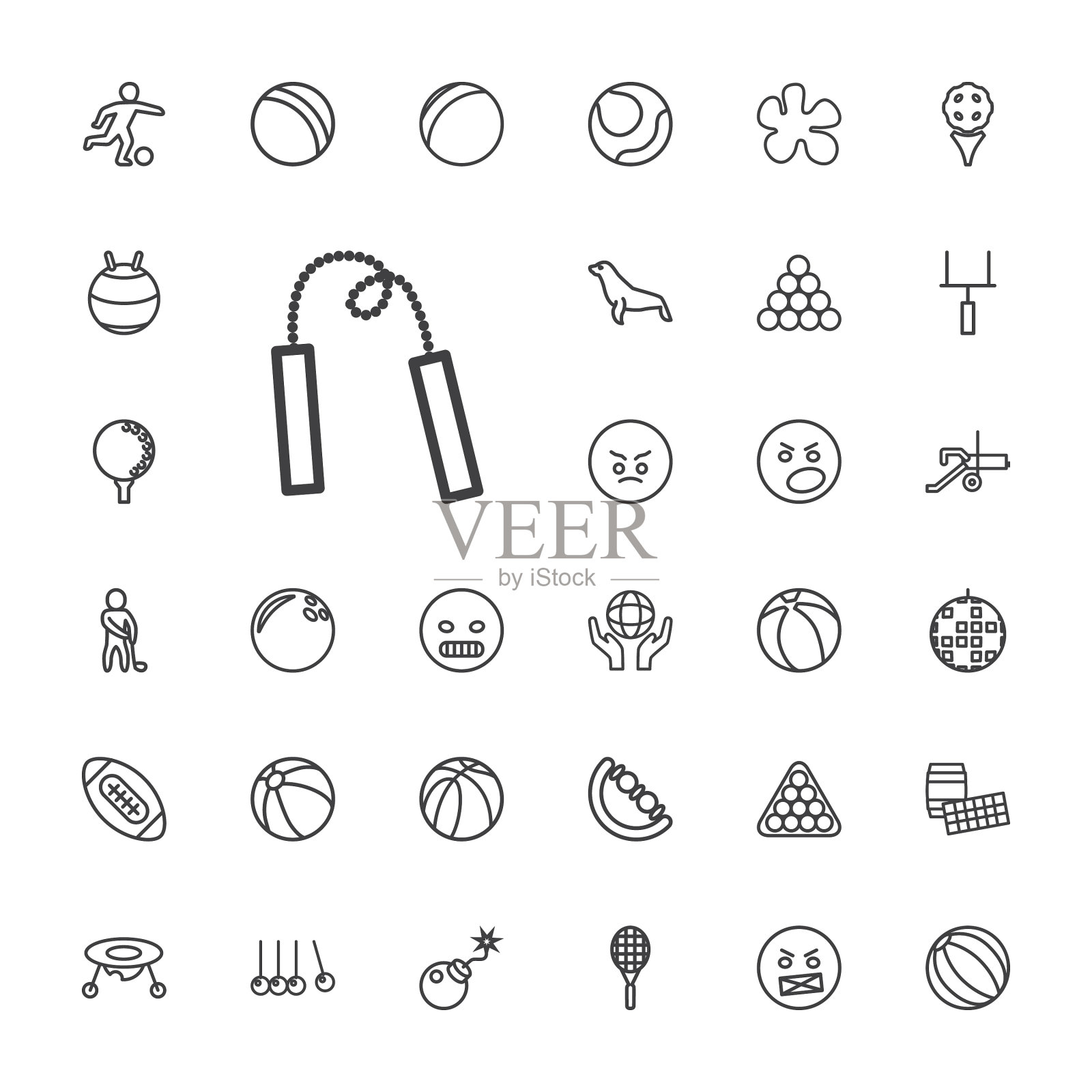 33球图标图标素材