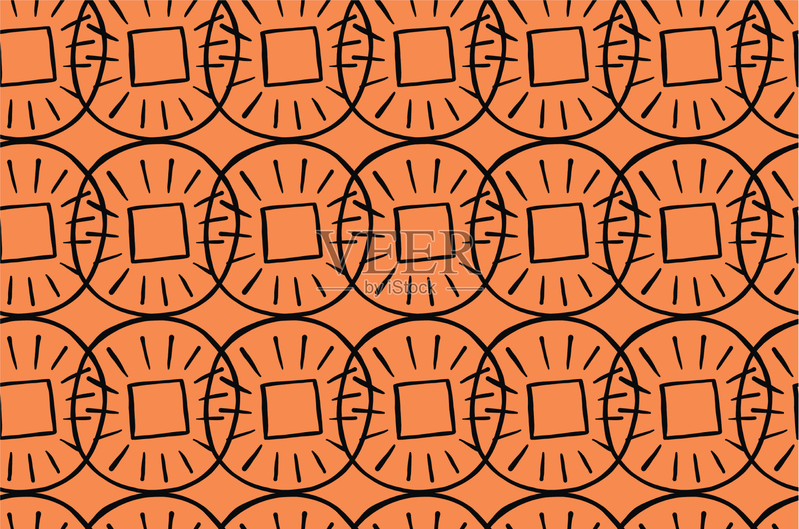 纹理背景无缝图案手绘插画图片素材