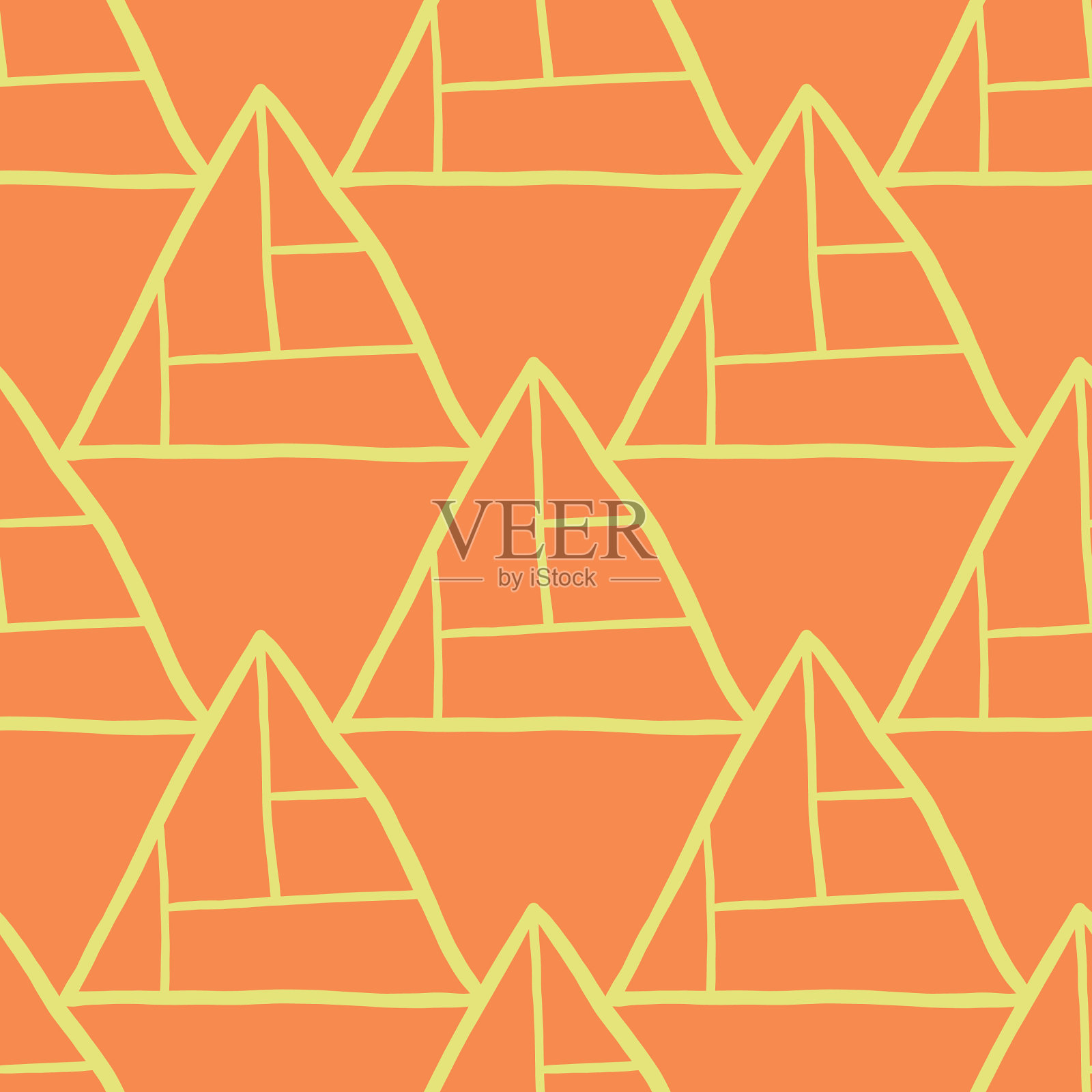 无缝纹理背景图案手绘插画图片素材