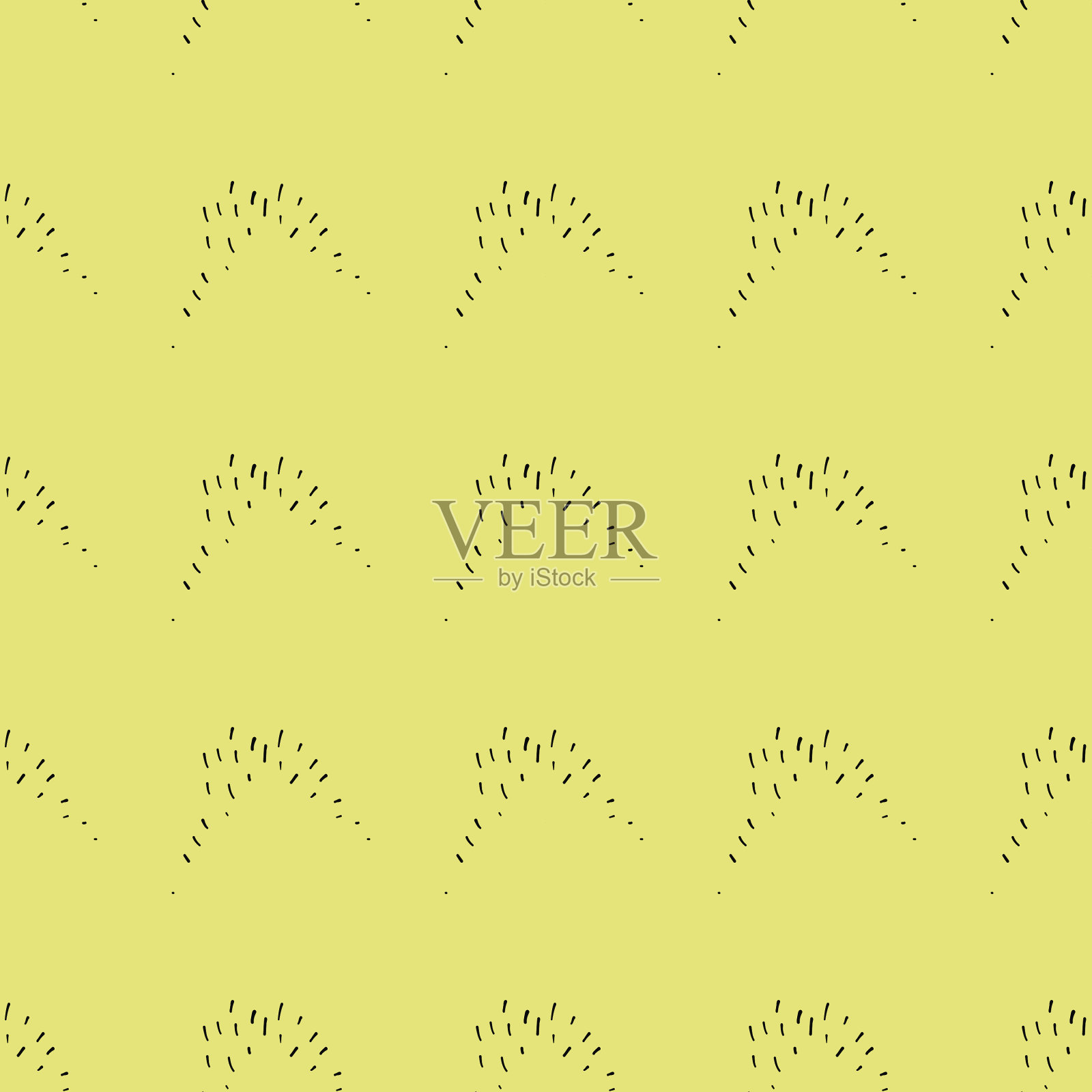 无缝纹理背景图案手绘插画图片素材