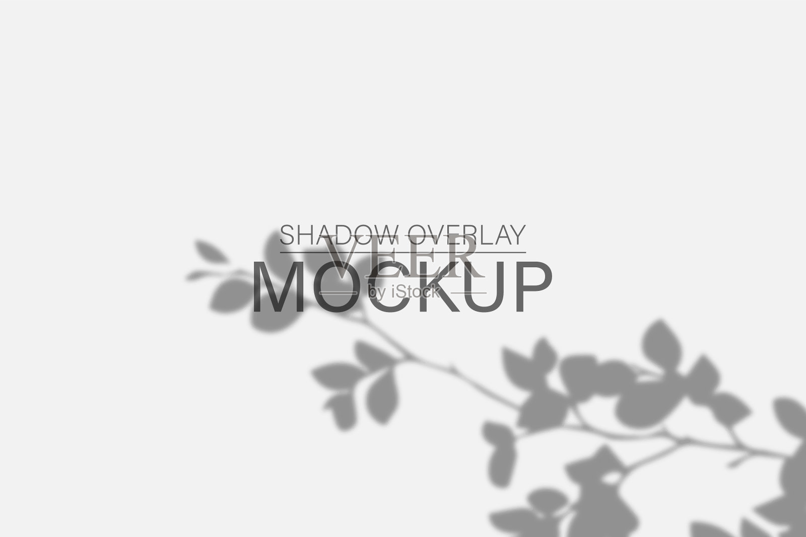 阴影叠加效果透明阴影从插画图片素材