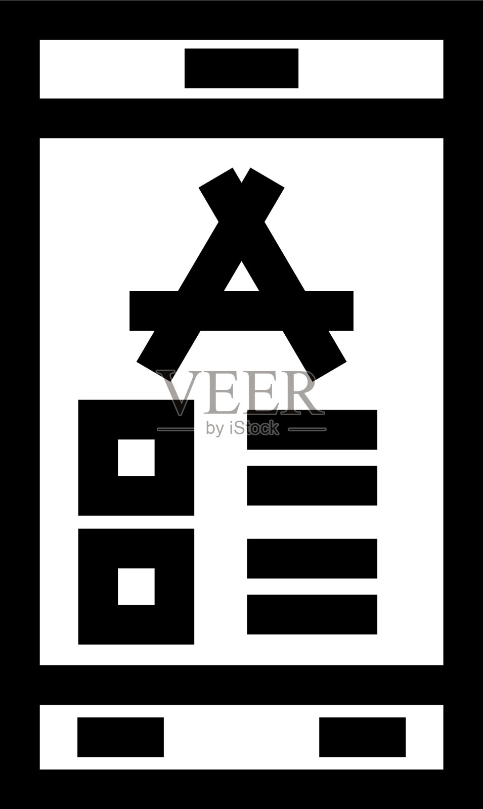 应用程序图标或标志孤立的标志符号图标素材