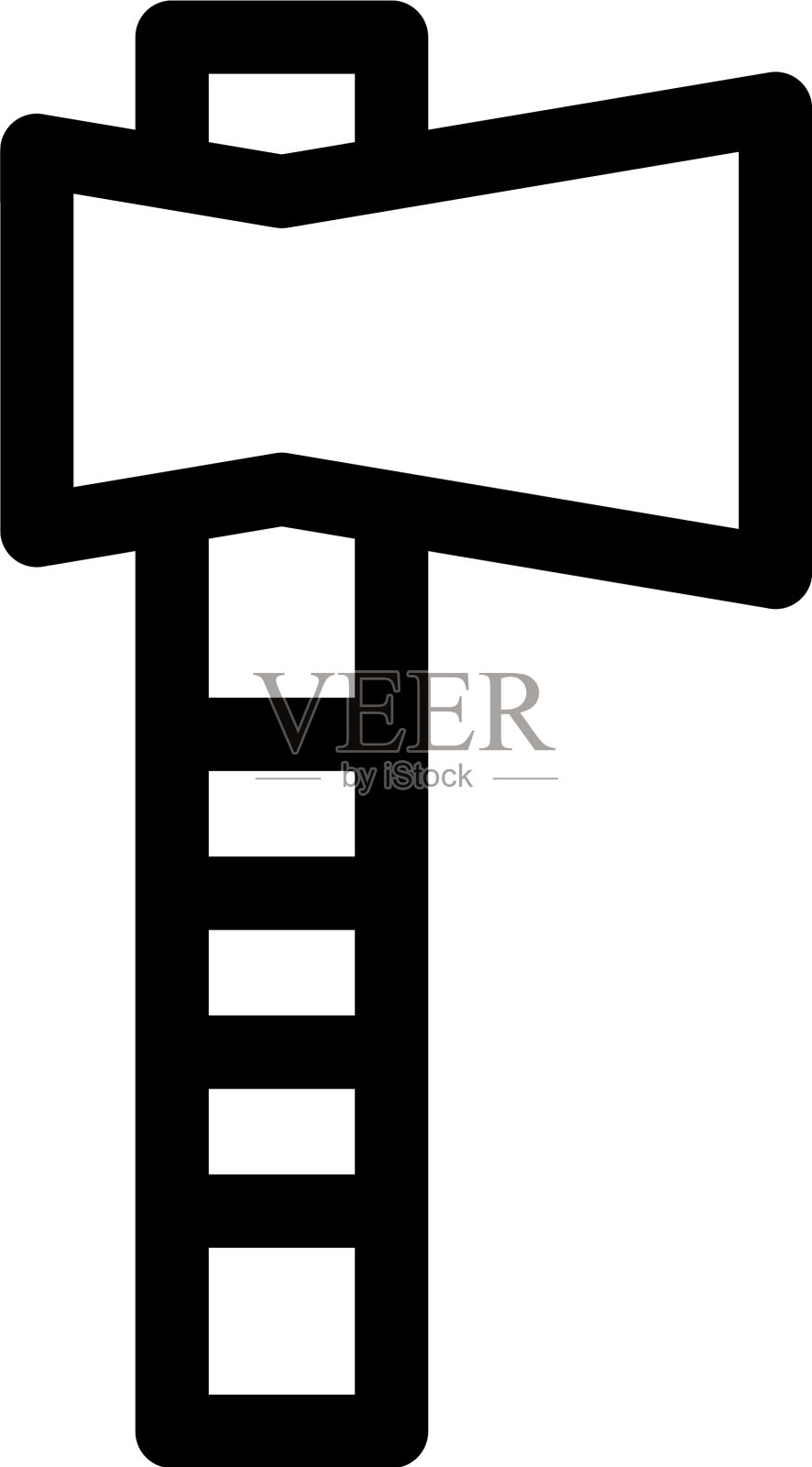 斧图标或标志孤立符号符号图标素材