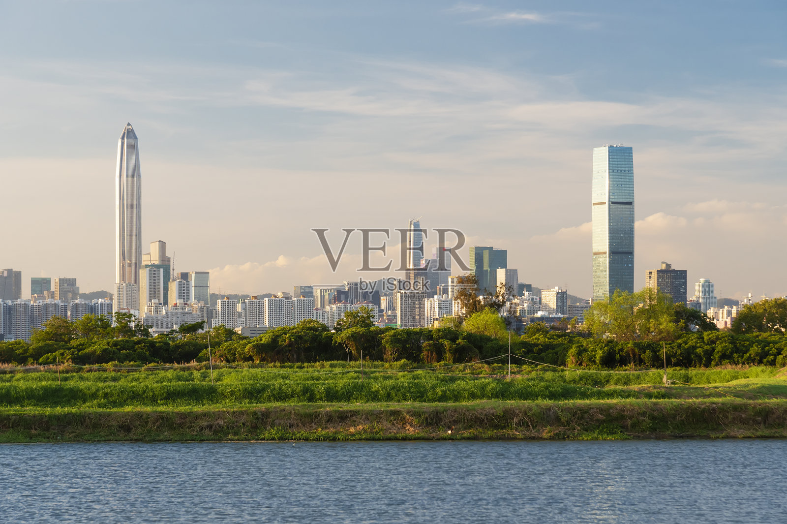 中国深圳的天际线照片摄影图片