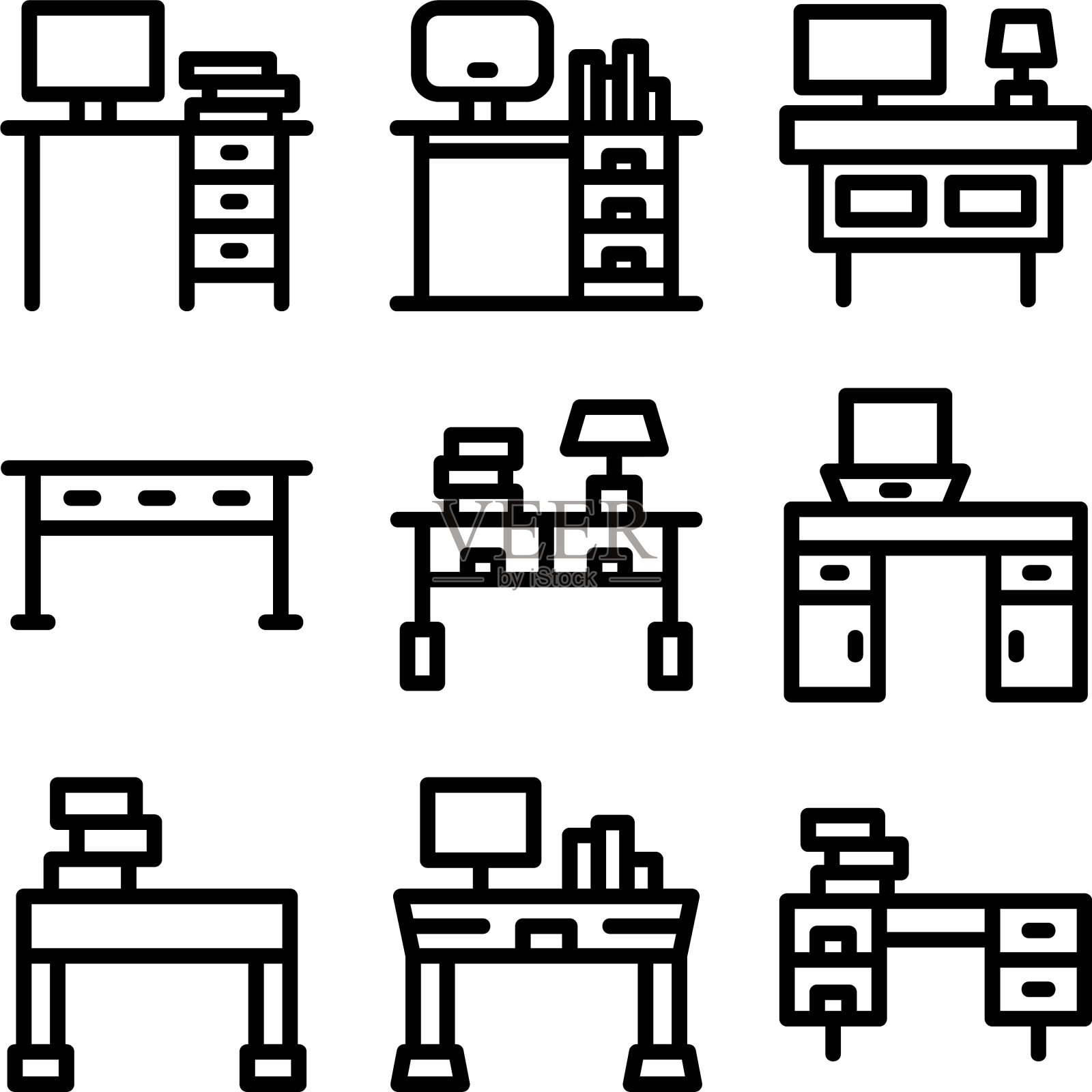 桌面图标或标志孤立标志符号图标素材