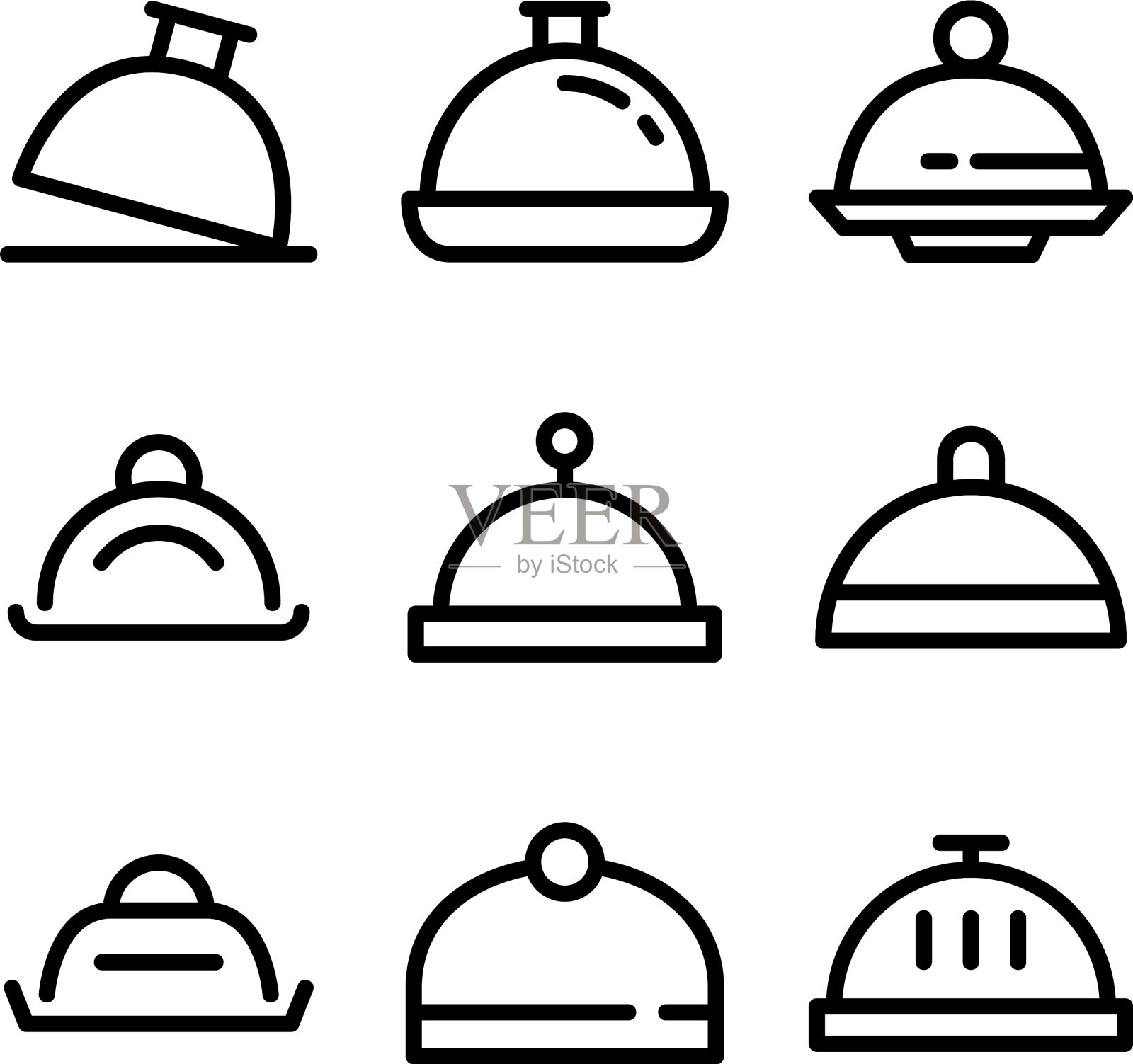 碟形图标或标志孤立标志符号图标素材