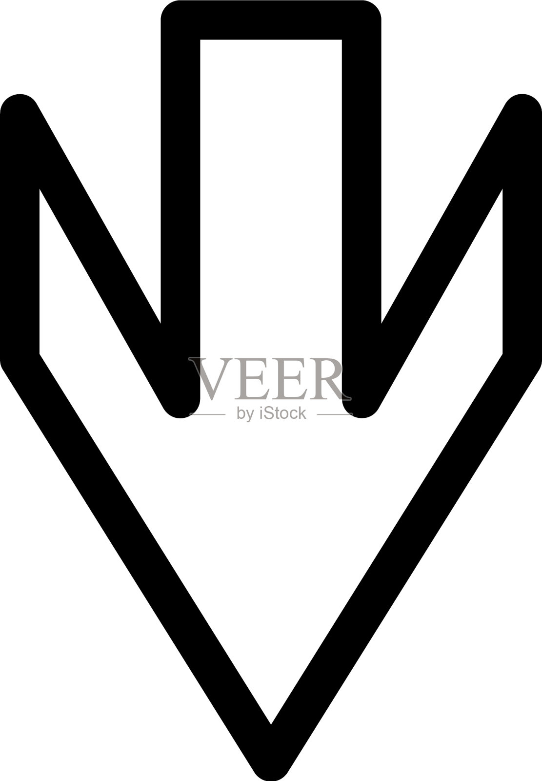 箭头图标或标志孤立符号符号设计元素图片