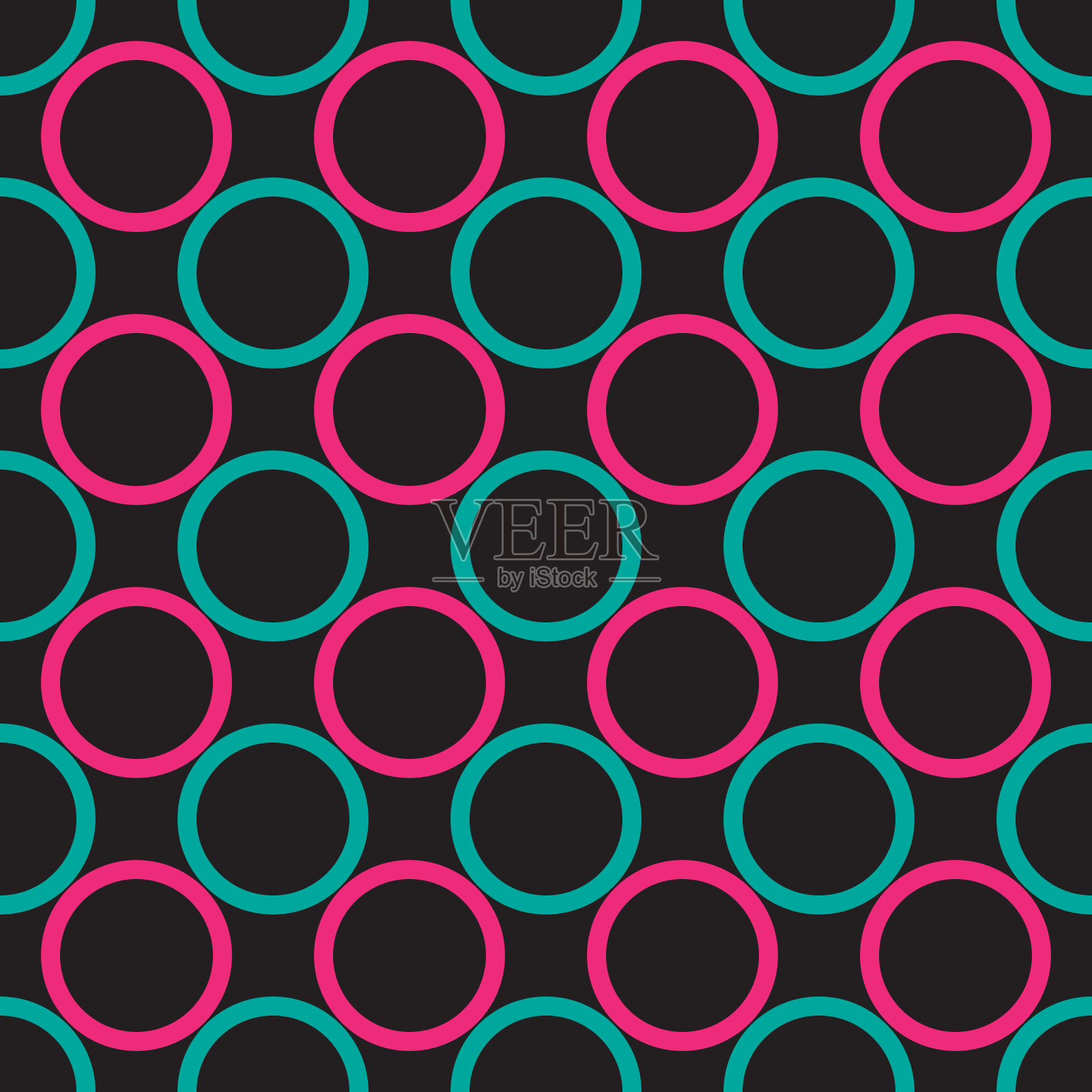 抽象无缝模式插画图片素材