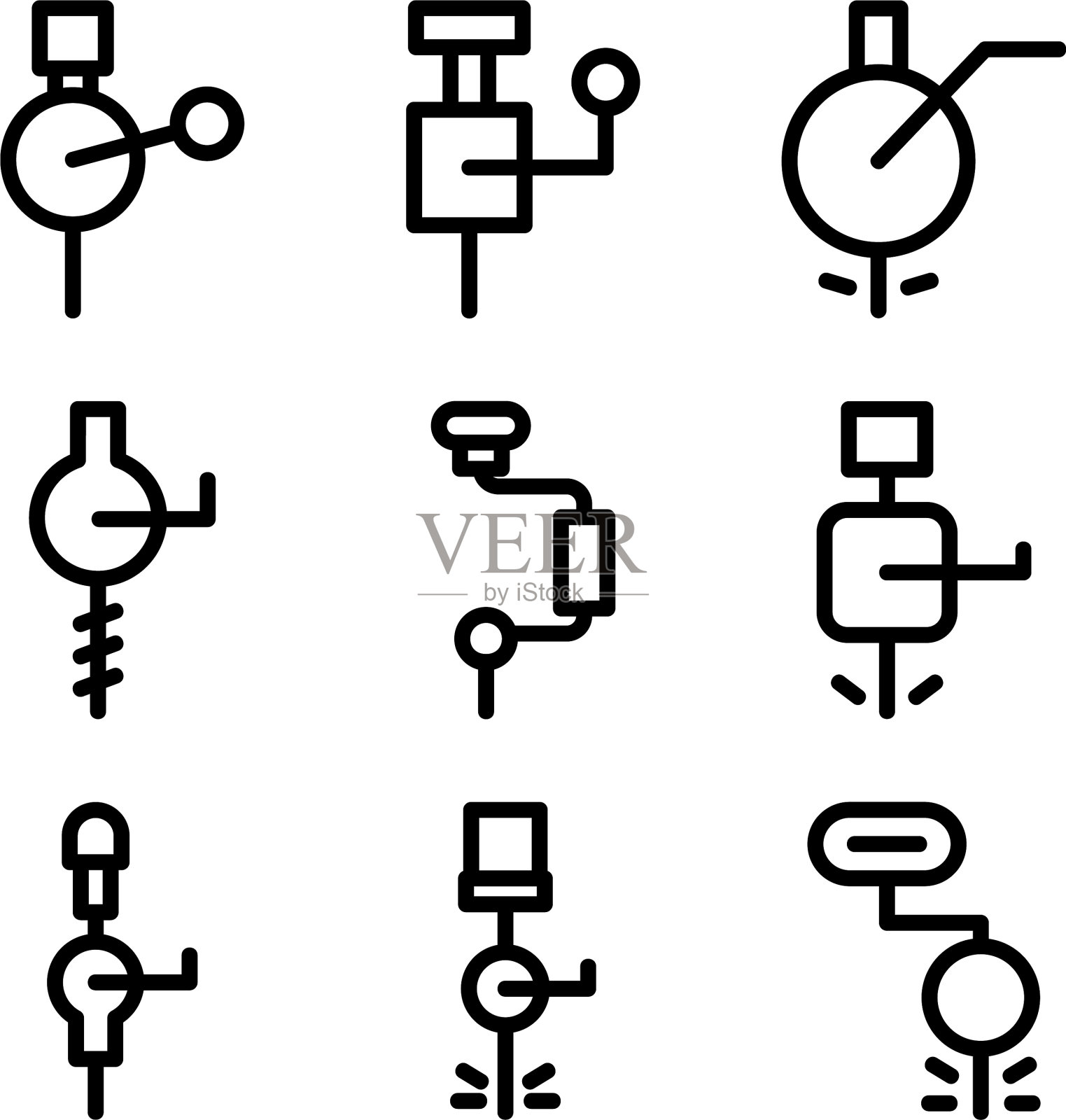 钻图标或标志孤立符号符号设计元素图片