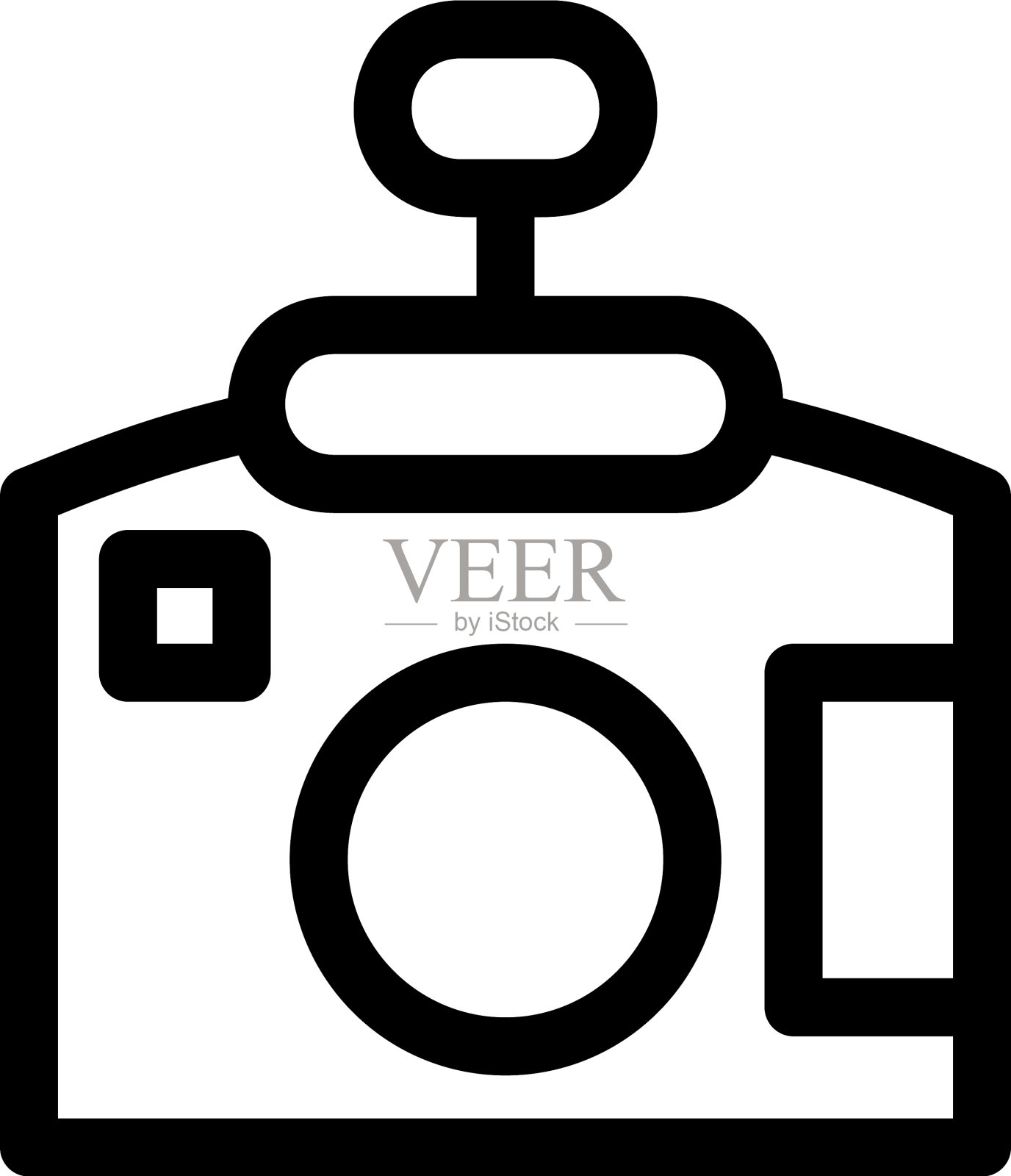 Instagram图标或标志孤立的标志符号图标素材