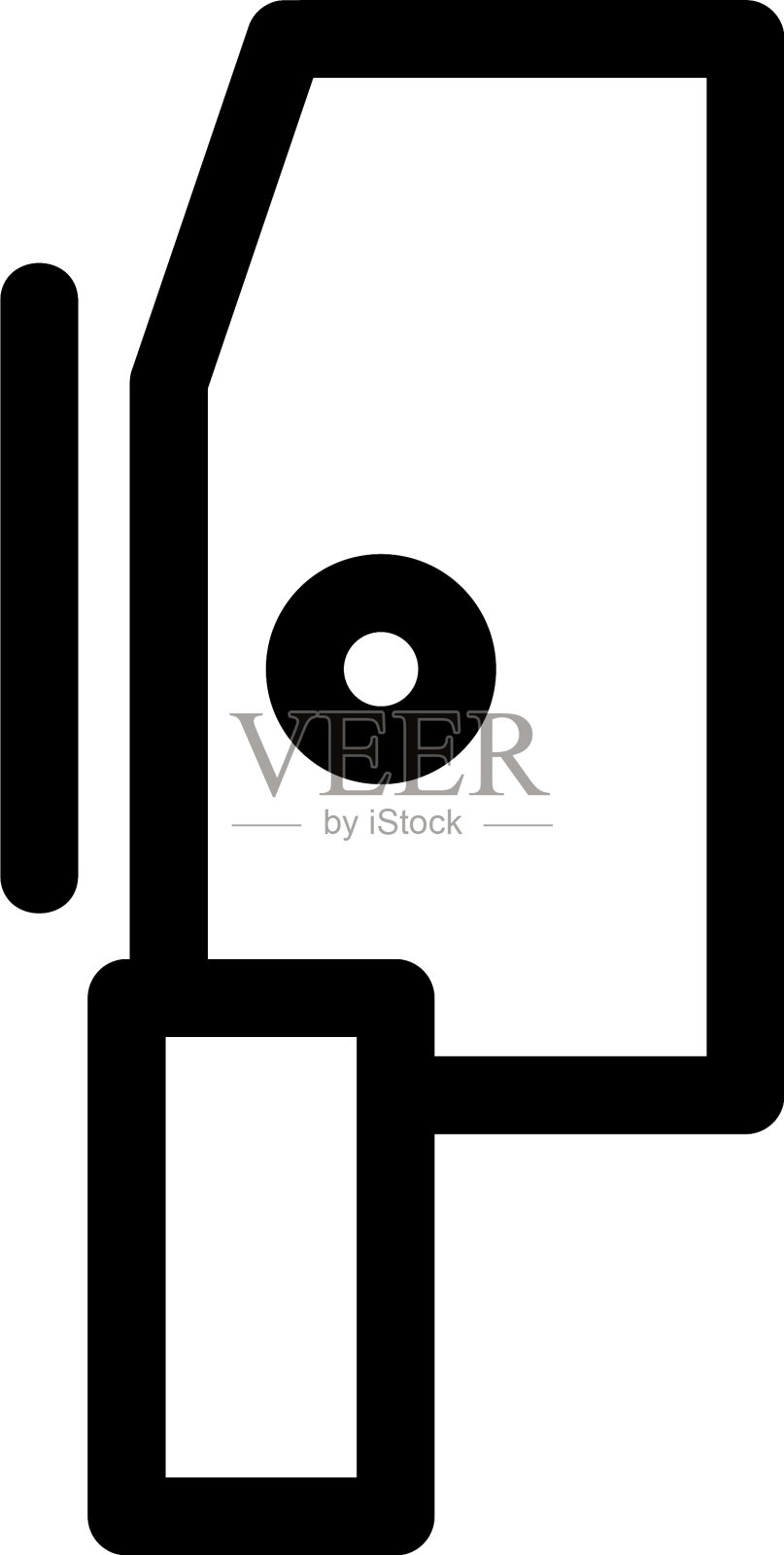 刀标或孤立标志符号图标素材