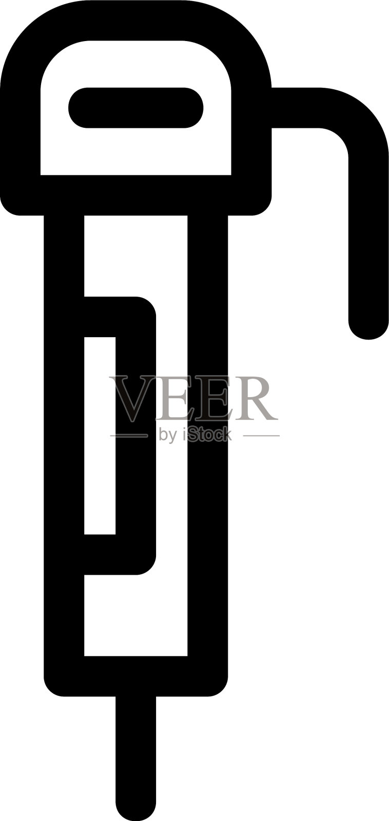 钢笔图标或标志孤立符号符号设计元素图片