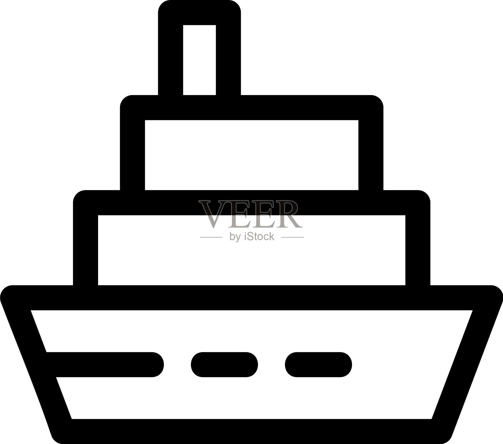 船舶标志或标志孤立标志符号图标素材