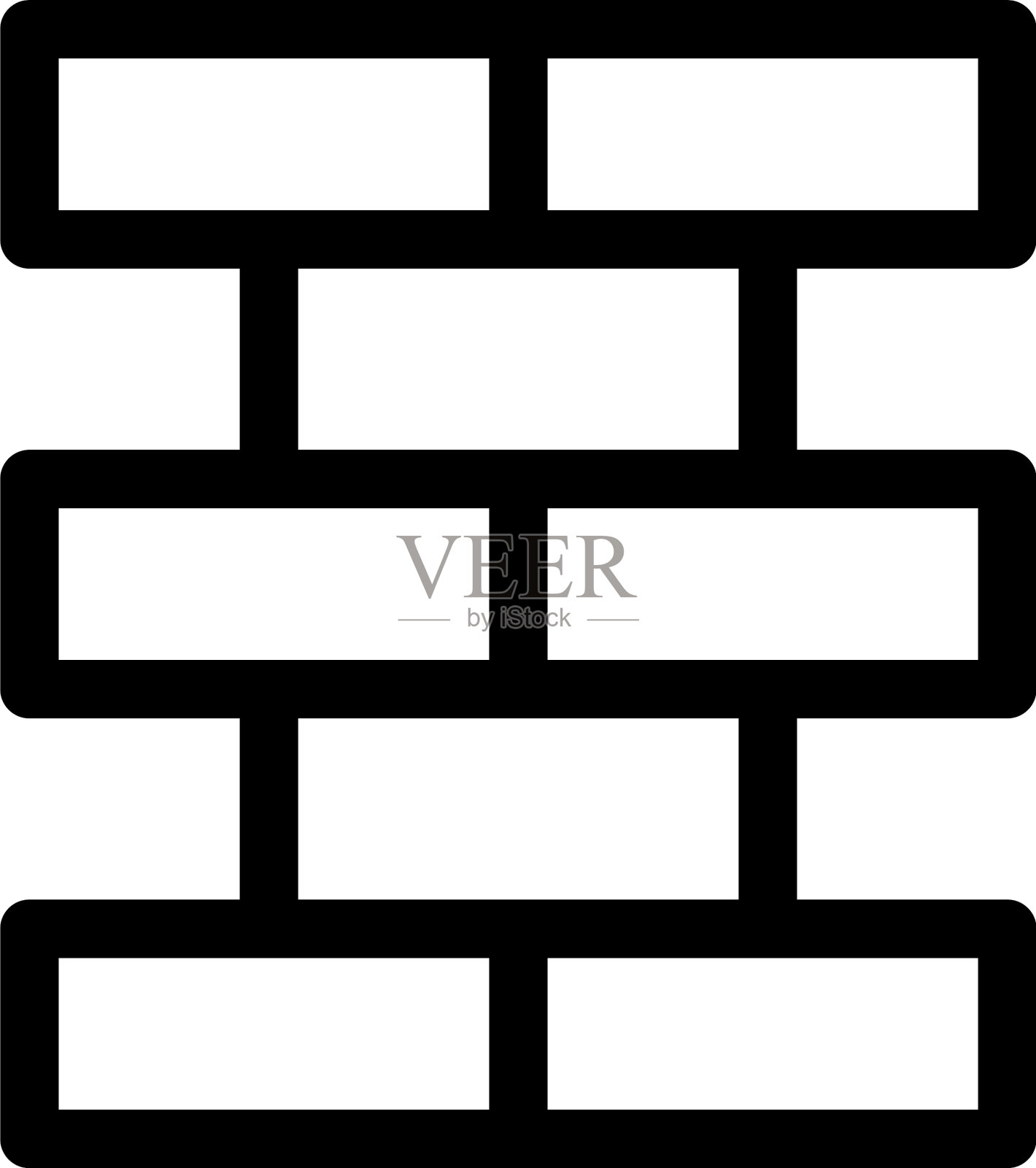 墙标或标志孤立标志符号设计元素图片