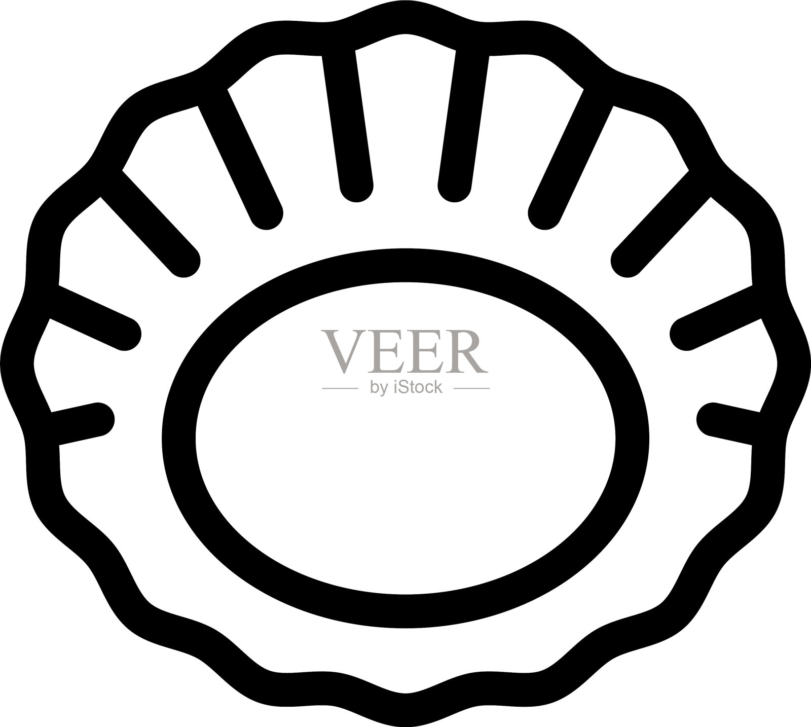 一次性帽图标素材