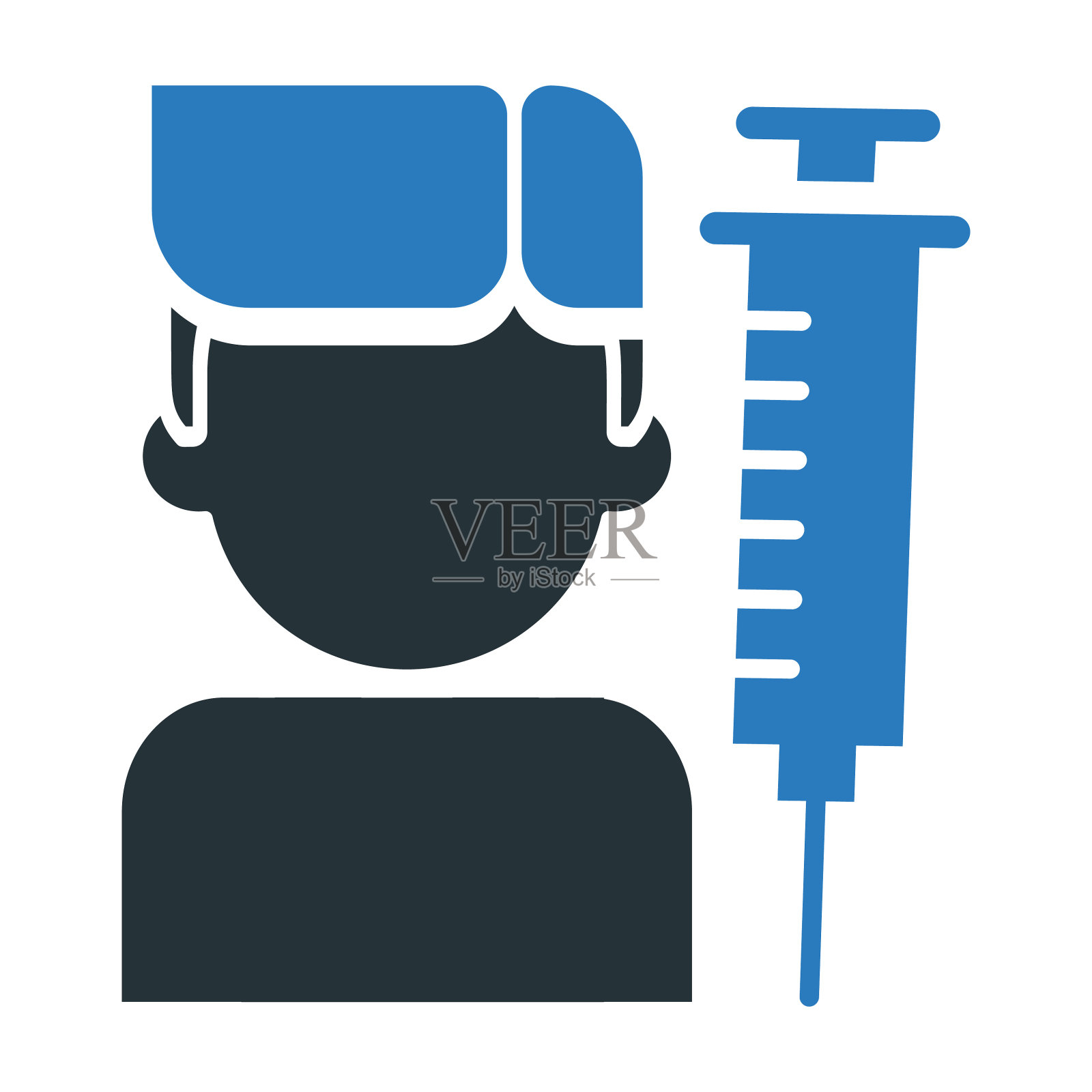 男性,预防,疾病,疫苗,疫苗,偶像插画图片素材