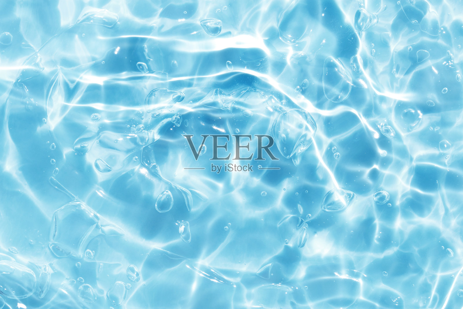 夏日碧波,彩妆凝露霜抽象,自然水纹背景照片摄影图片