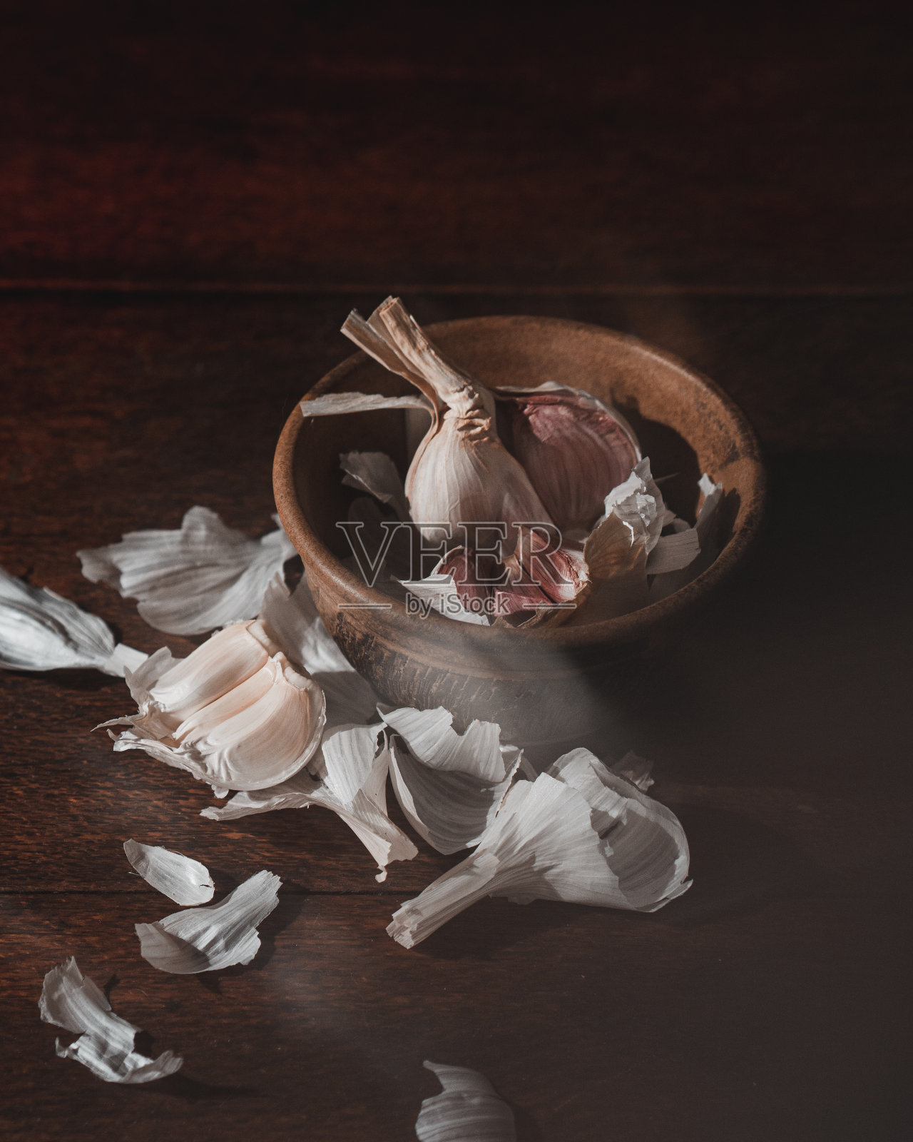 静物大蒜照片摄影图片