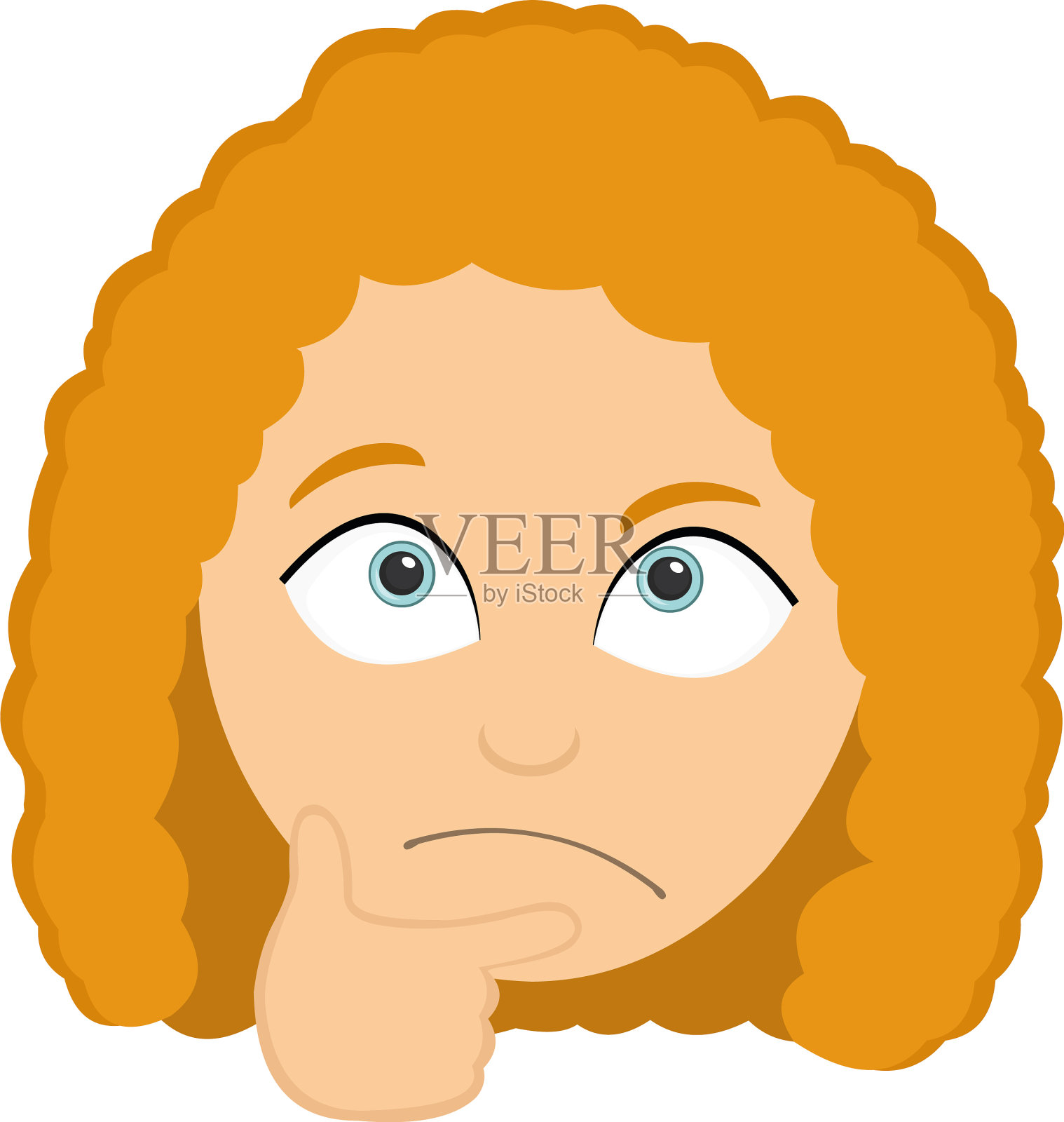 女孩插画图片素材