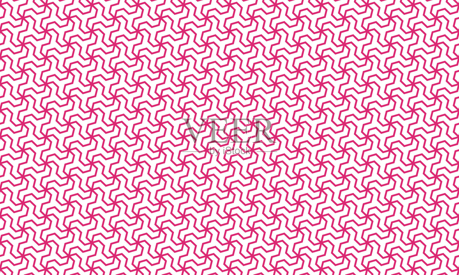 传统的日本图案“NEJIASANOHA”粉红色插画图片素材