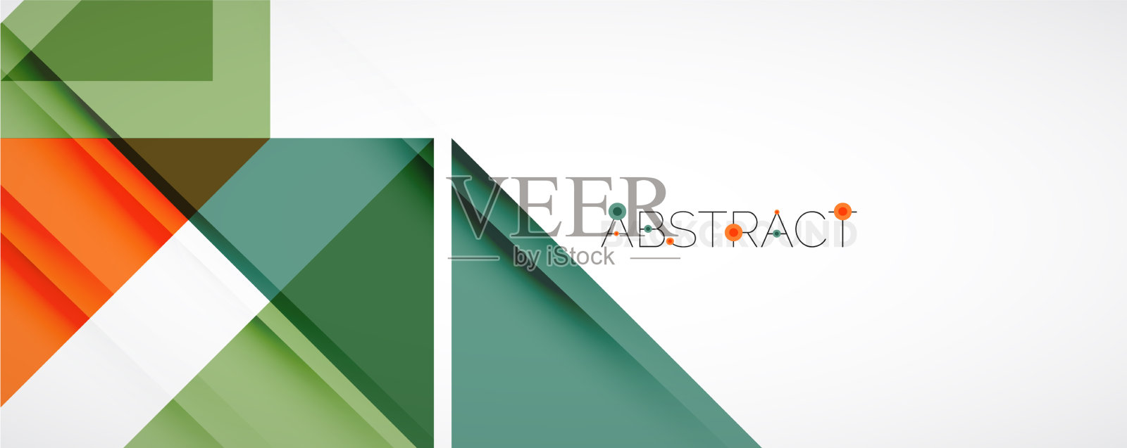 设置三角形几何背景插画图片素材