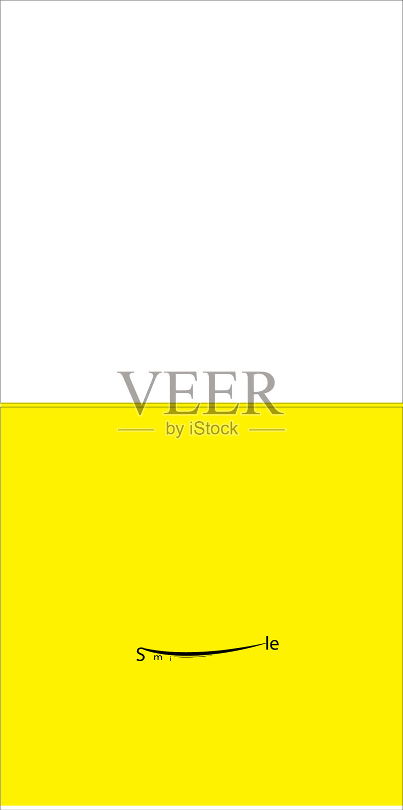 微笑图标标识模板设计插画图片素材