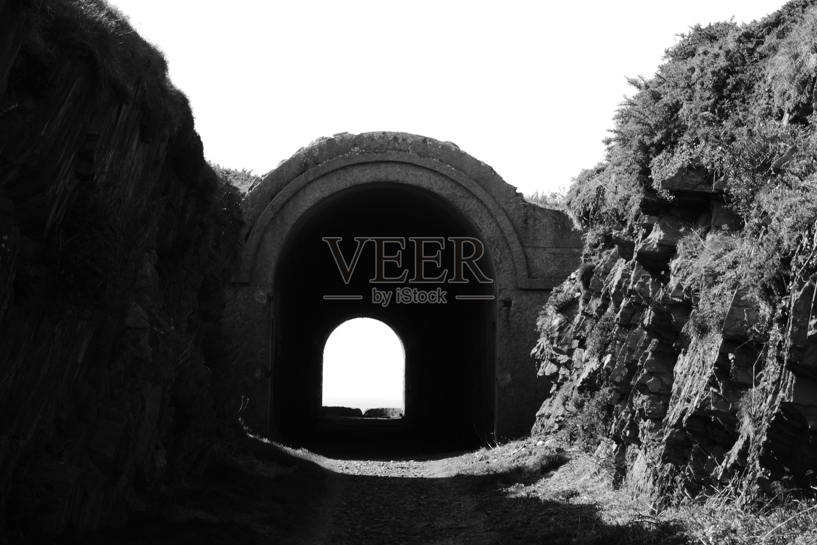 弗雷谢拉灯塔隧道照片摄影图片