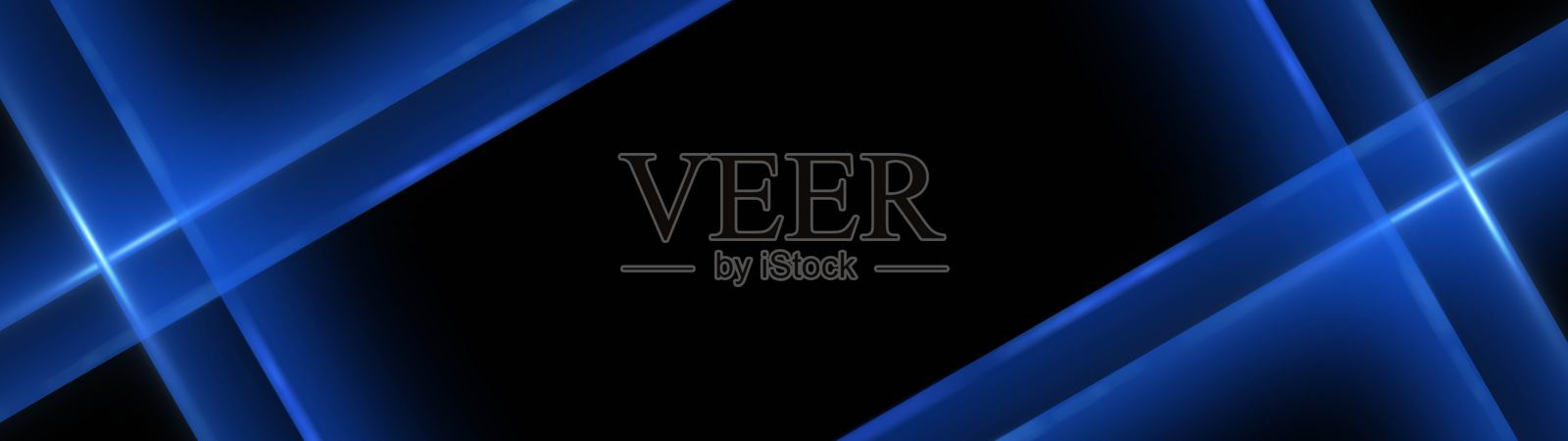 抽象的现代背景与交叉磁带周围的地方为你的文本-蓝色的黑色照片摄影图片